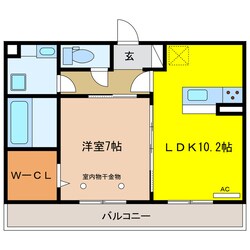 グランシティクレールの物件間取画像